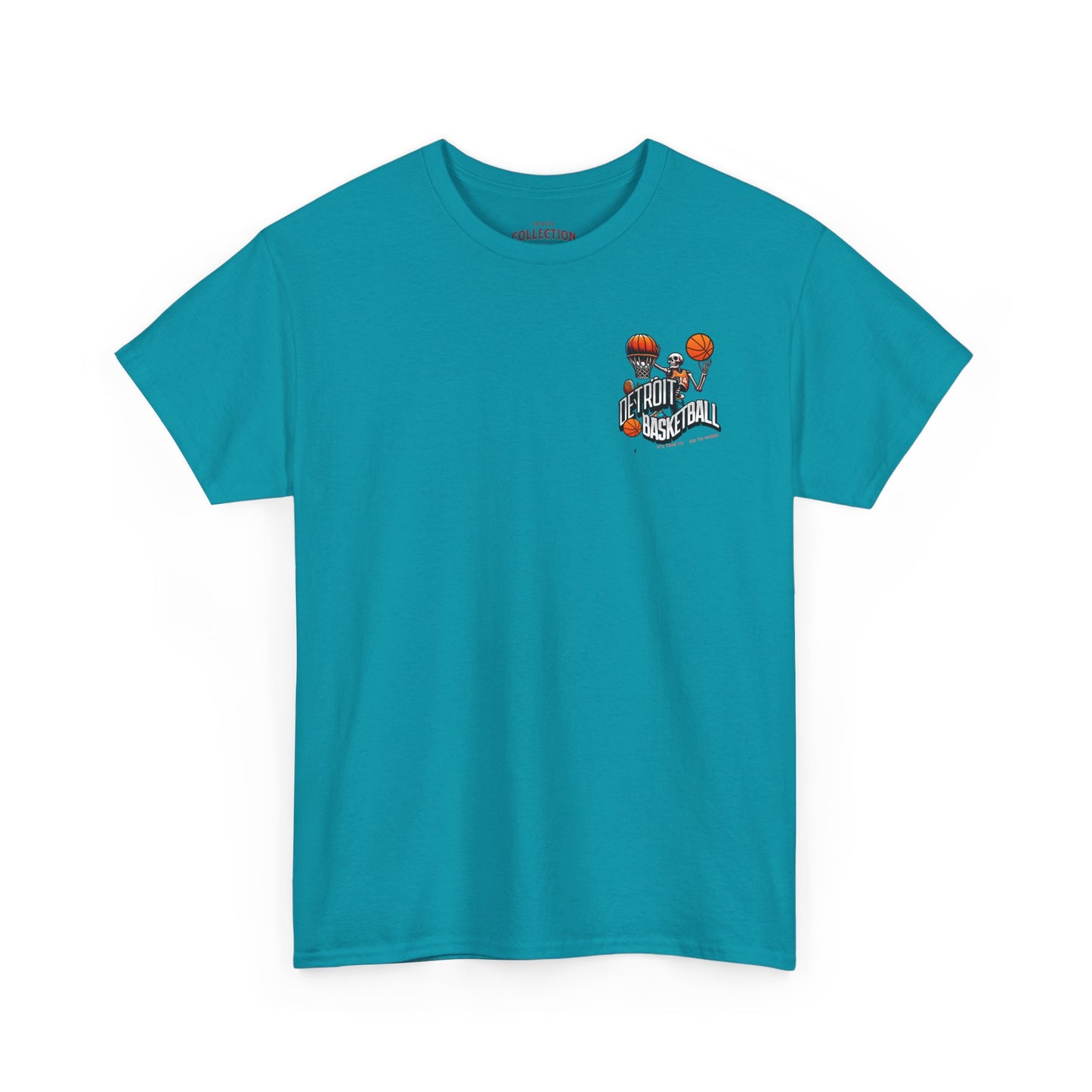 Detroit Basketball Tee – Motor City Grit in Streetwear Form