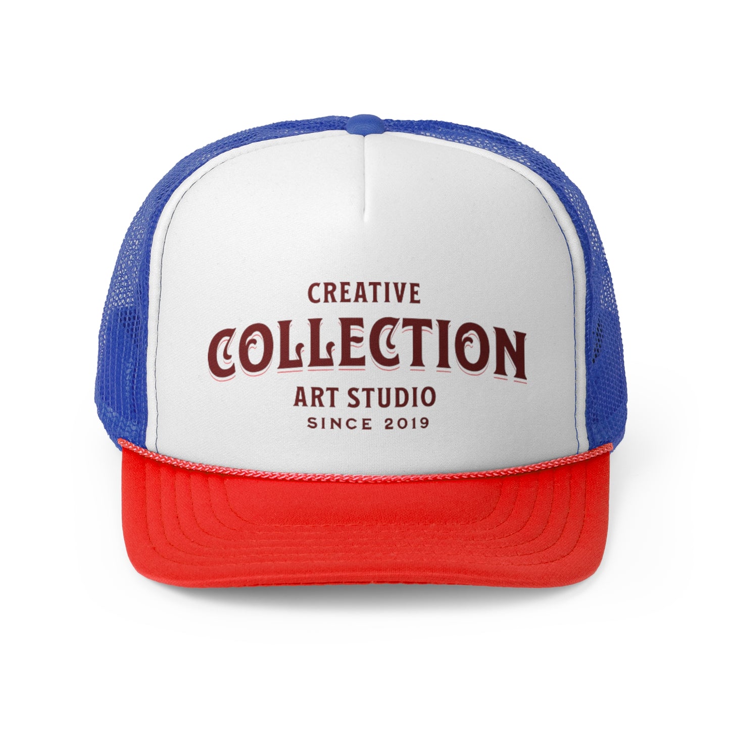 Creative Collection Trucker Cap, Fun Outdoor Hat, Gift for Artists, Casual Summer Accessory, Festival and Vacation Style