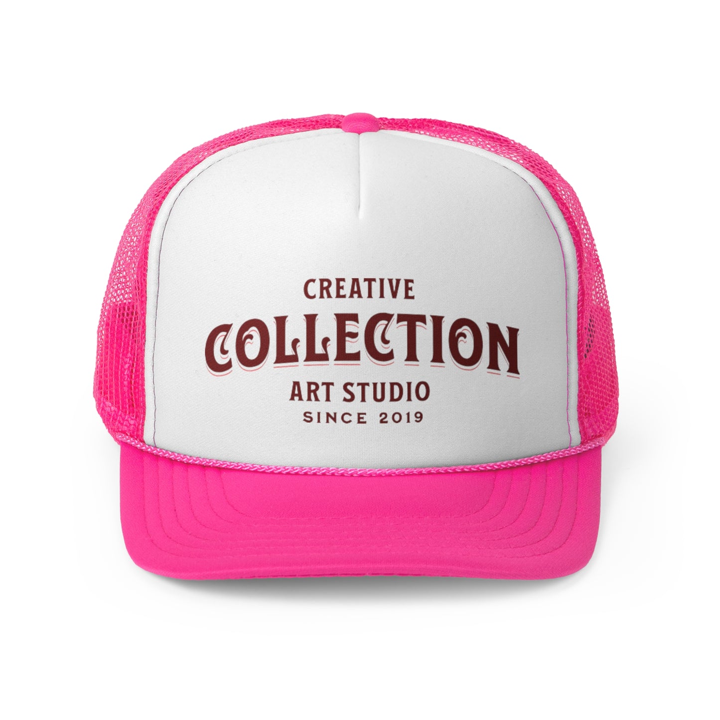 Creative Collection Trucker Cap, Fun Outdoor Hat, Gift for Artists, Casual Summer Accessory, Festival and Vacation Style