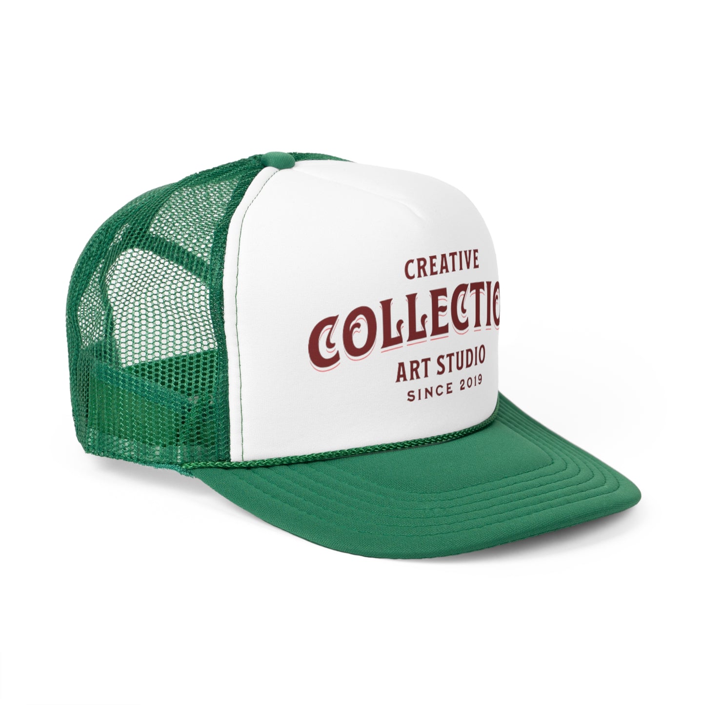 Creative Collection Trucker Cap, Fun Outdoor Hat, Gift for Artists, Casual Summer Accessory, Festival and Vacation Style