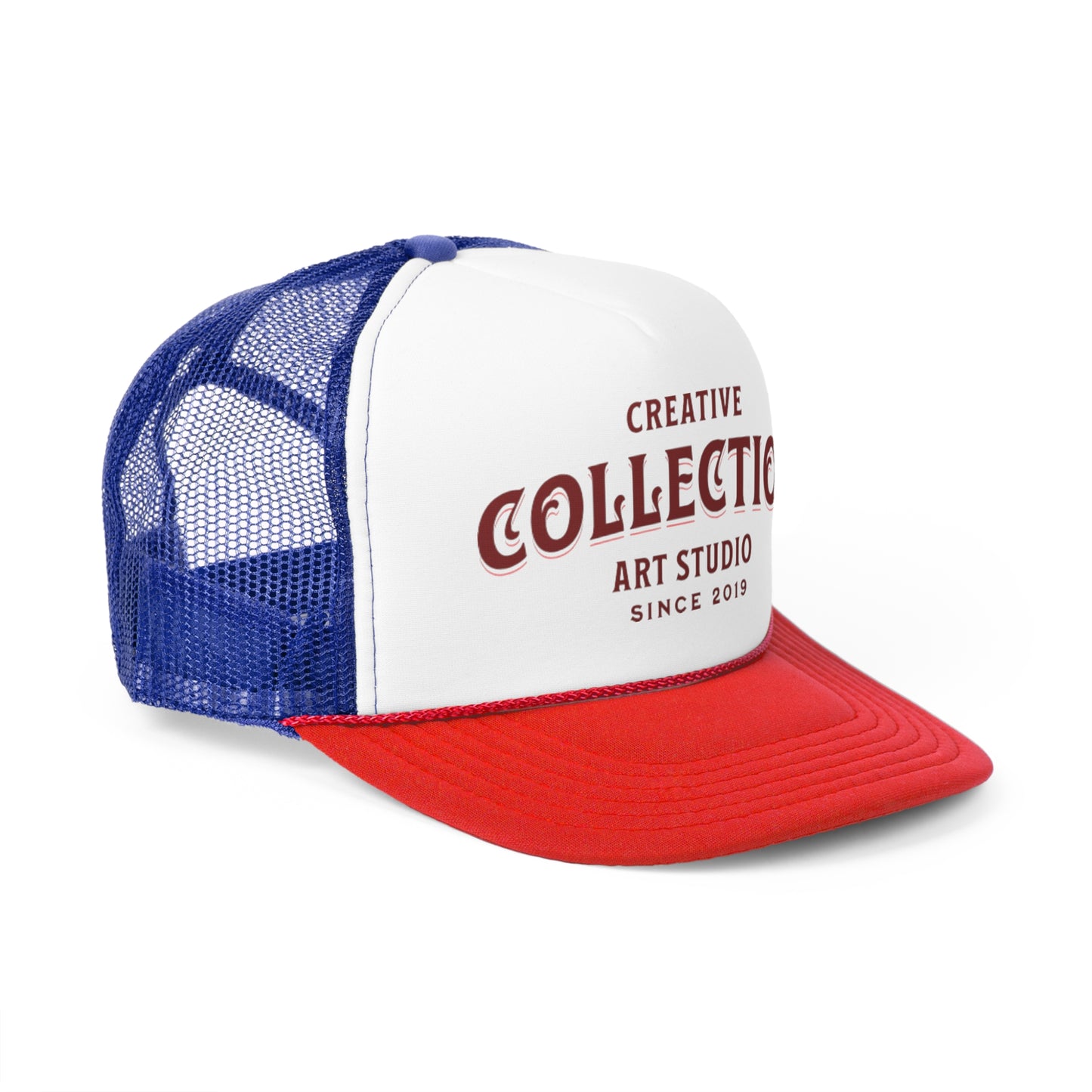 Creative Collection Trucker Cap, Fun Outdoor Hat, Gift for Artists, Casual Summer Accessory, Festival and Vacation Style