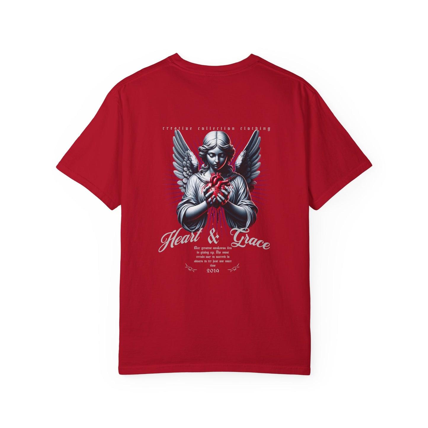 Angel Heart & Grace Unisex T-Shirt, Vintage Style Tee, Spiritual Apparel, Gift for Him/Her, Casual Everyday Wear