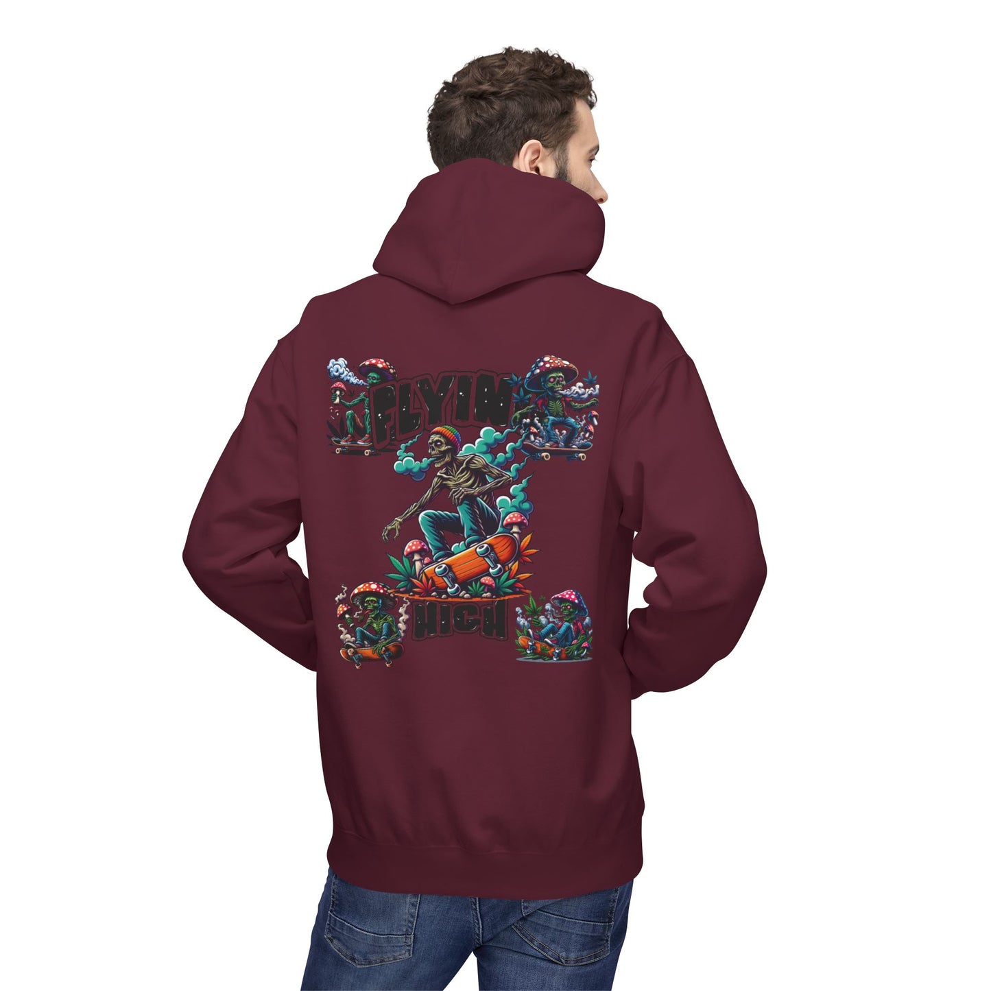 Flying High Shrooms Hoodie