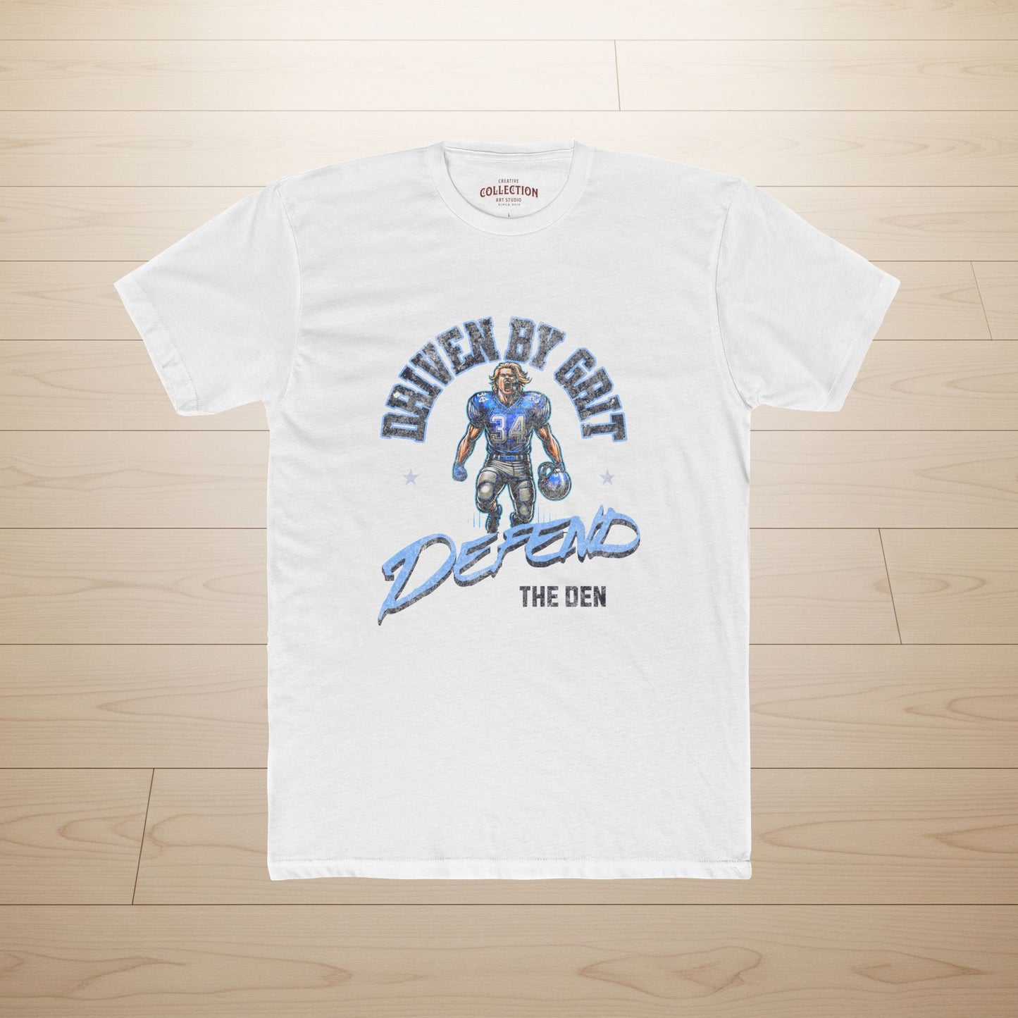 Defend the Den “The General” Linebacker Tee – Detroit Lions Inspired