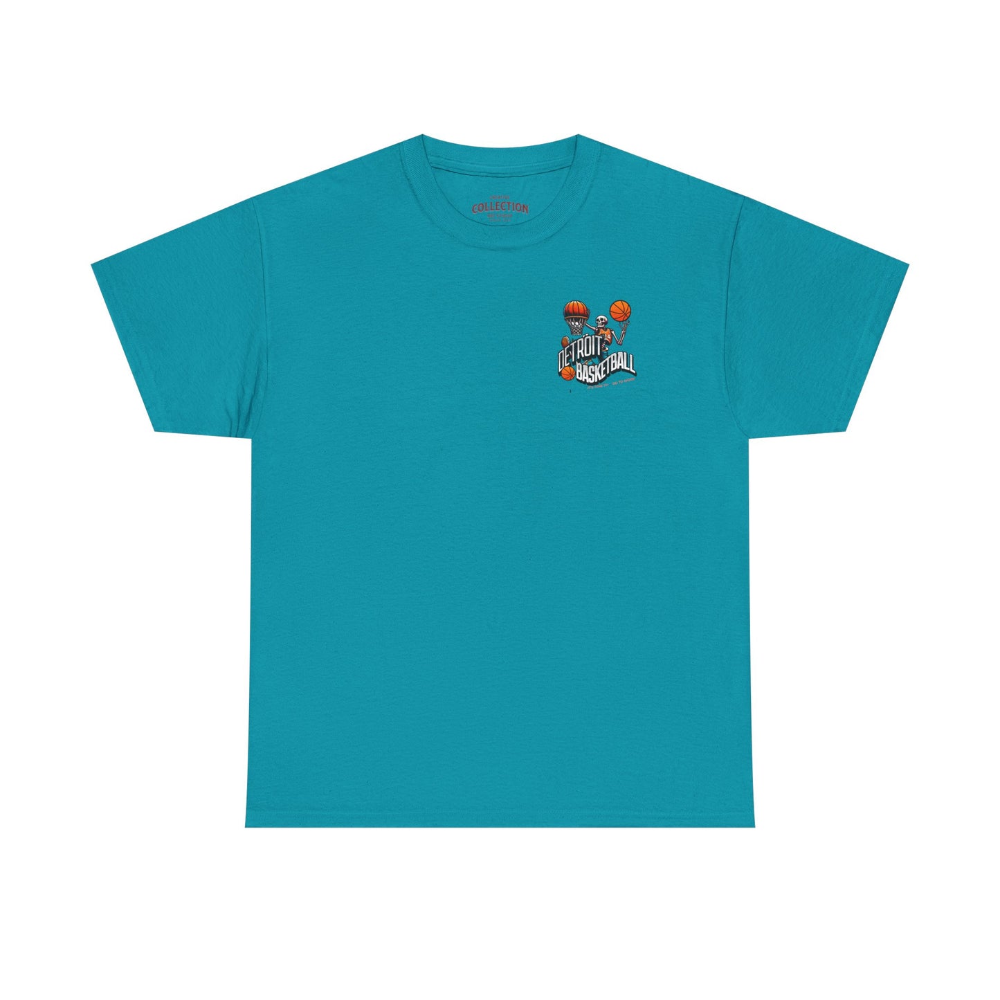 Detroit Basketball Tee – Motor City Grit in Streetwear Form