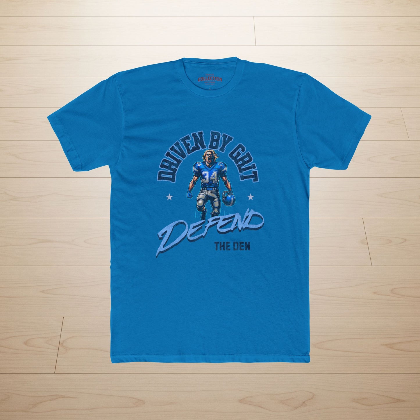 Defend the Den “The General” Linebacker Tee – Detroit Lions Inspired