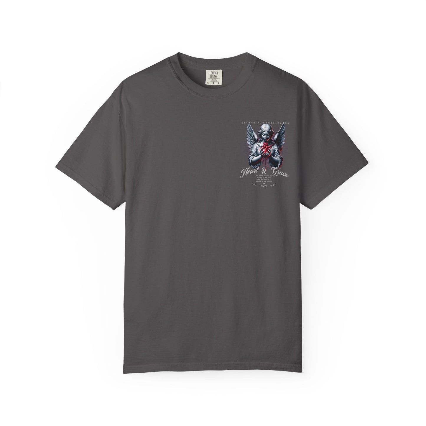 Angel Heart & Grace Unisex T-Shirt, Vintage Style Tee, Spiritual Apparel, Gift for Him/Her, Casual Everyday Wear