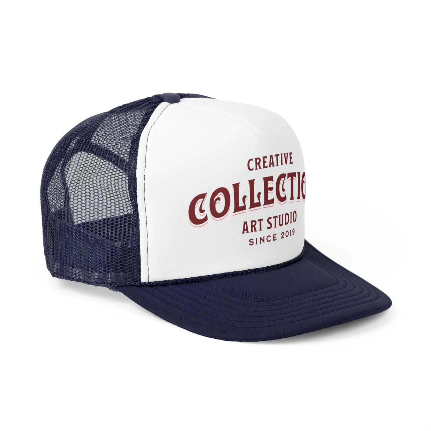 Creative Collection Trucker Cap, Fun Outdoor Hat, Gift for Artists, Casual Summer Accessory, Festival and Vacation Style