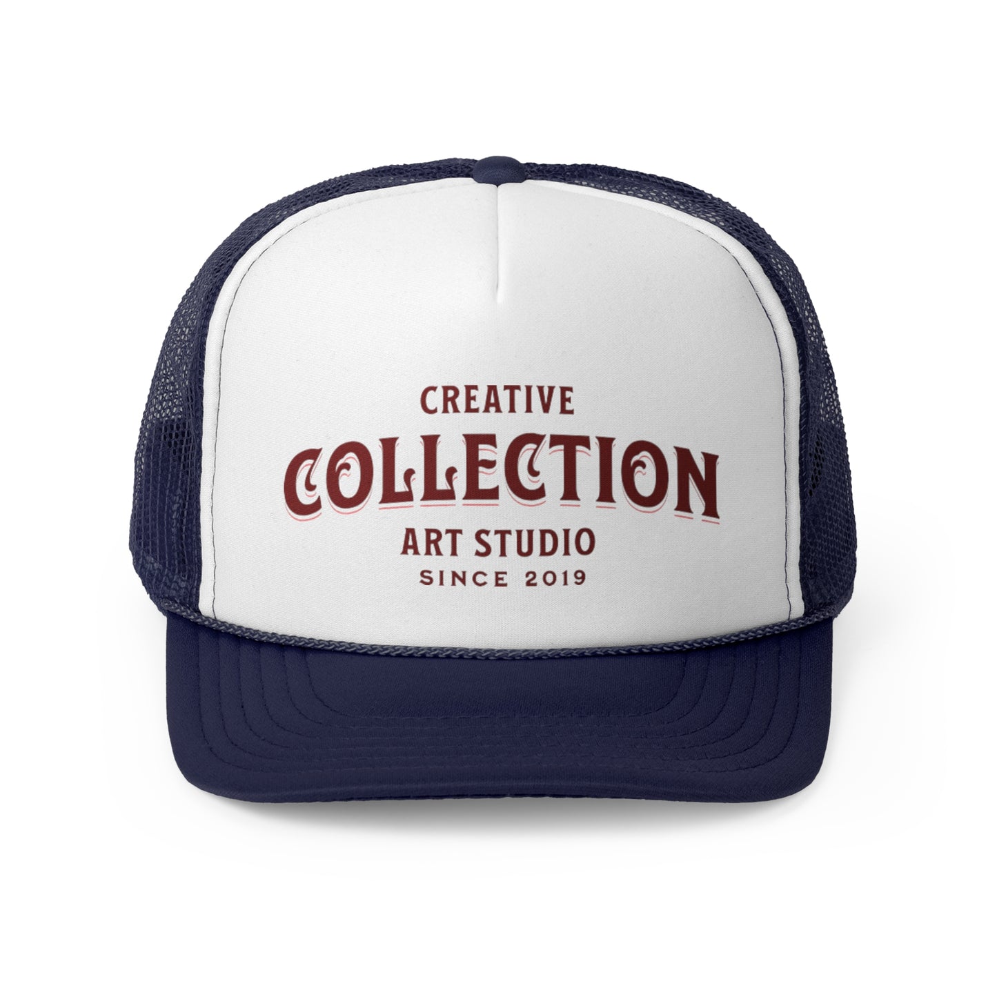 Creative Collection Trucker Cap, Fun Outdoor Hat, Gift for Artists, Casual Summer Accessory, Festival and Vacation Style