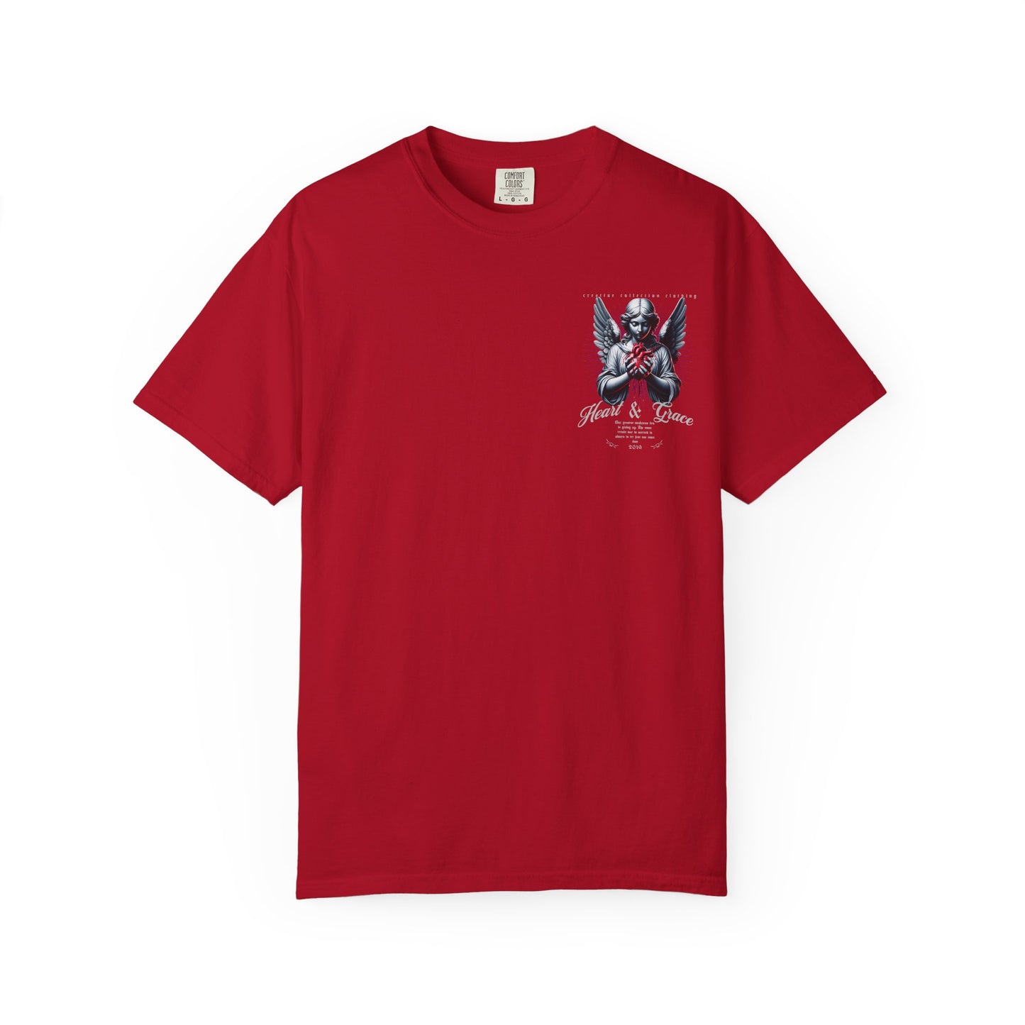 Angel Heart & Grace Unisex T-Shirt, Vintage Style Tee, Spiritual Apparel, Gift for Him/Her, Casual Everyday Wear