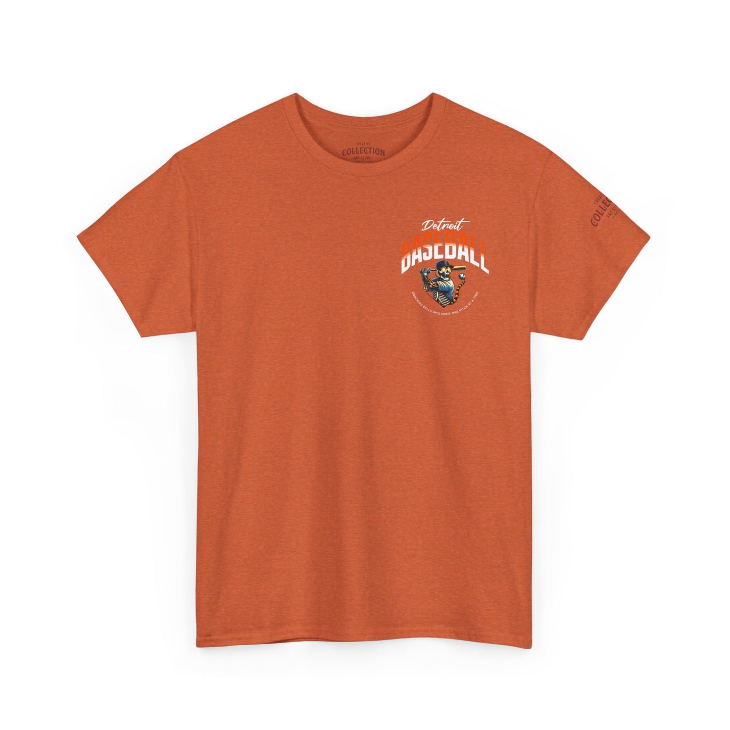 Detroit Baseball Tee – Vintage Motor City Streetwear