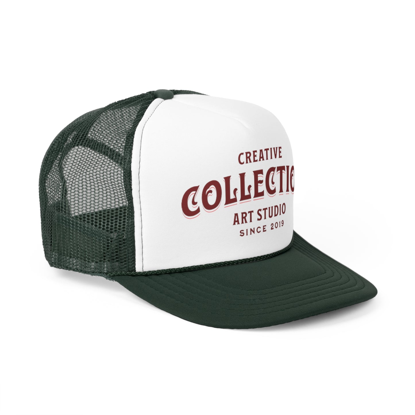 Creative Collection Trucker Cap, Fun Outdoor Hat, Gift for Artists, Casual Summer Accessory, Festival and Vacation Style