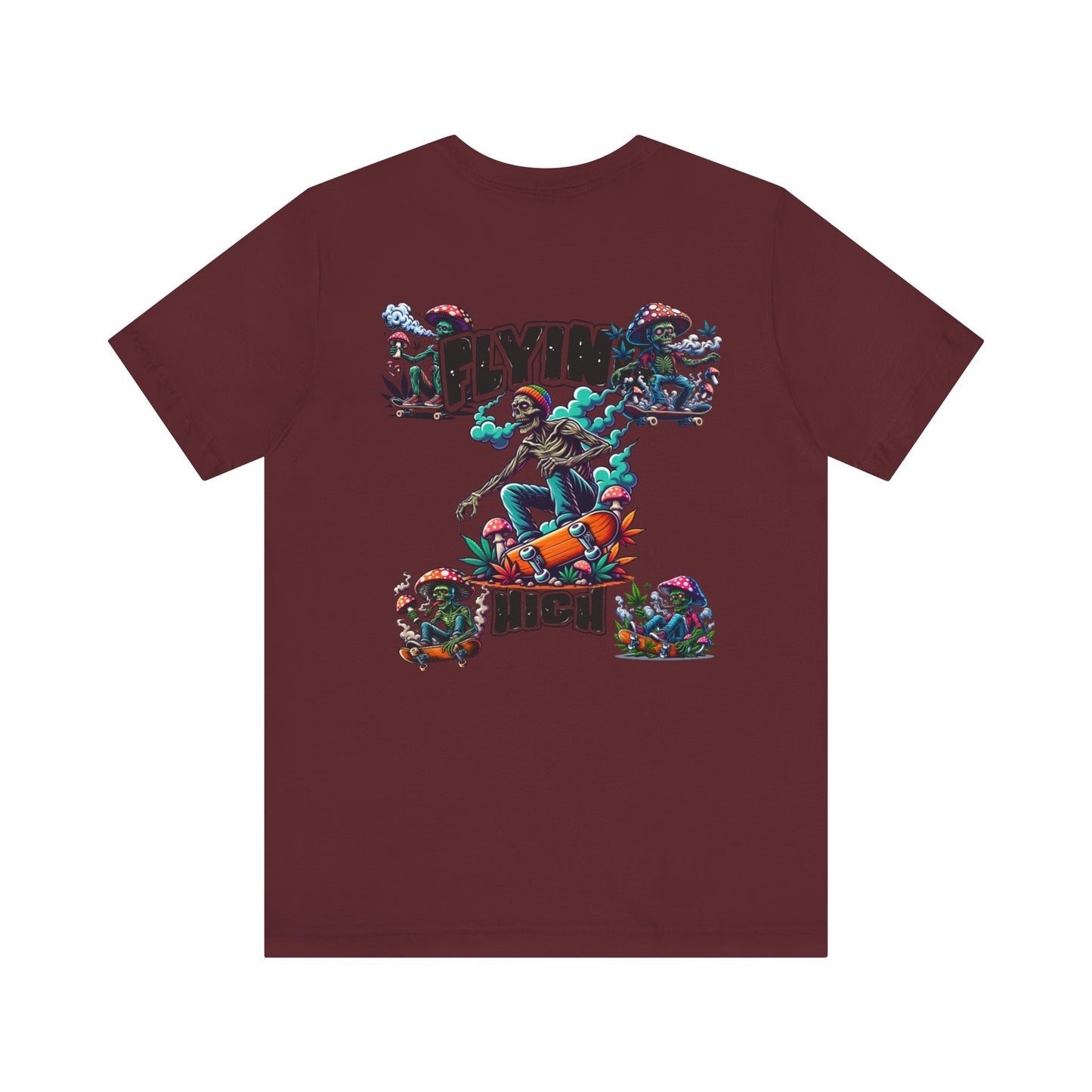 mushroom streetwear fly tee