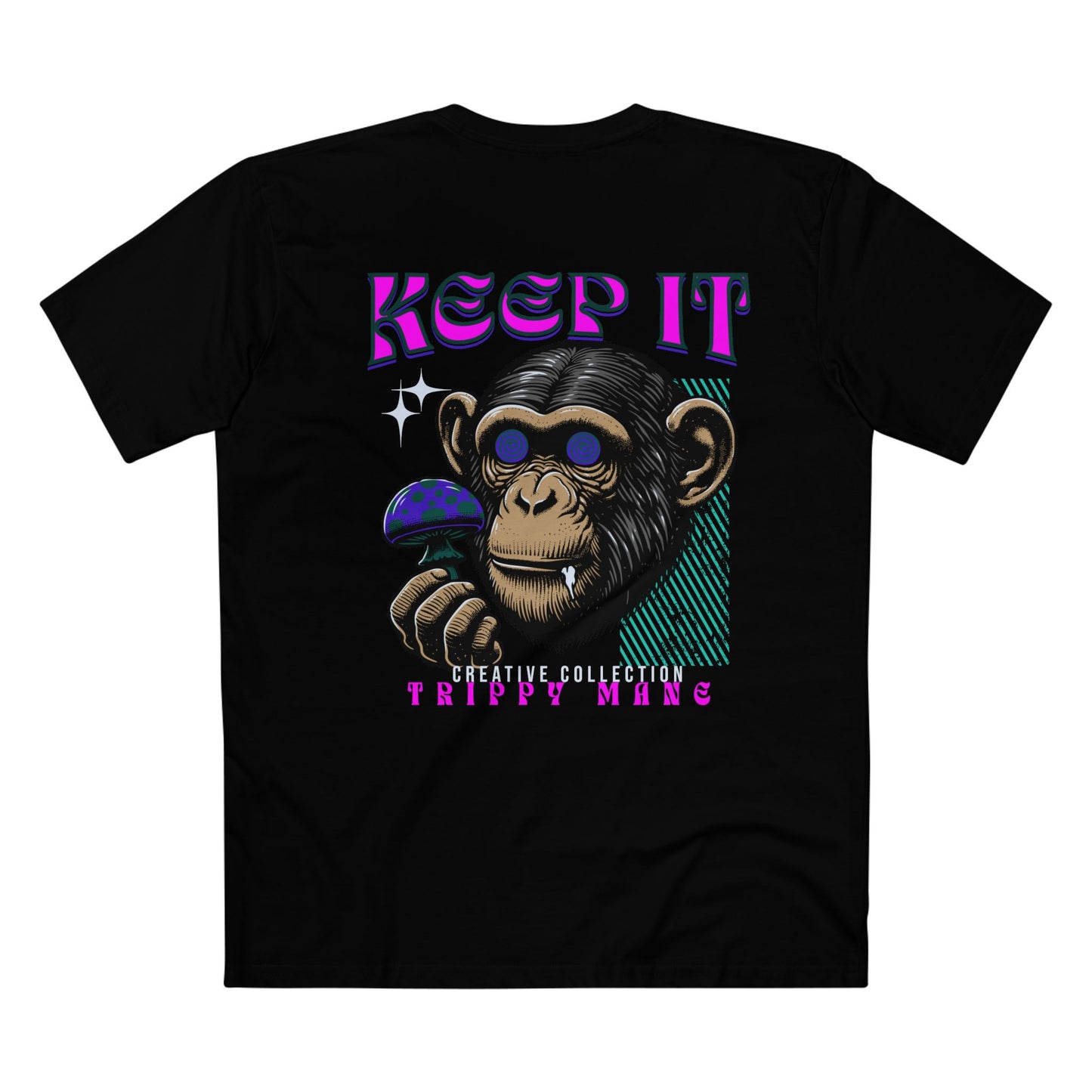 Purple grape 5s inspired Stay Trippy tee urban fashion