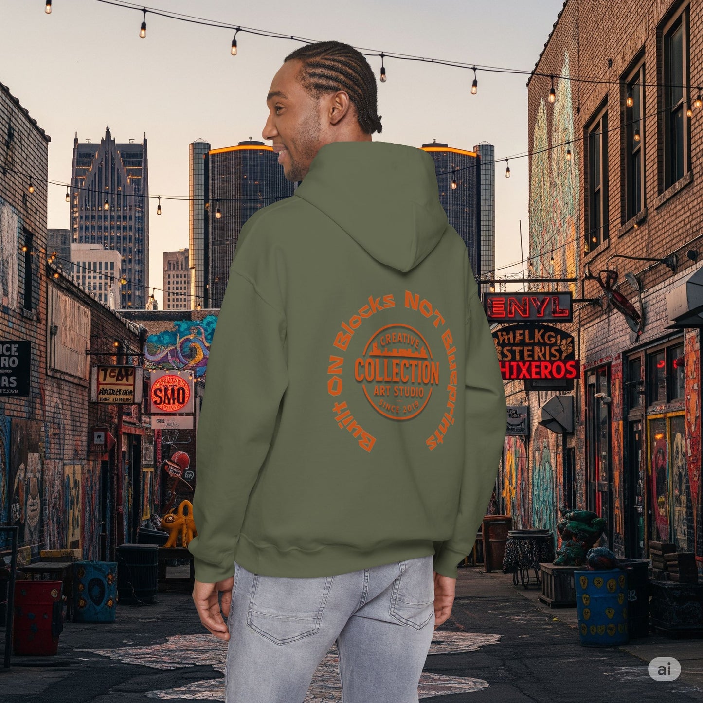 The 'Atelier' Cherub Hoodie — Vintage Renaissance Graphic Sweatshirt