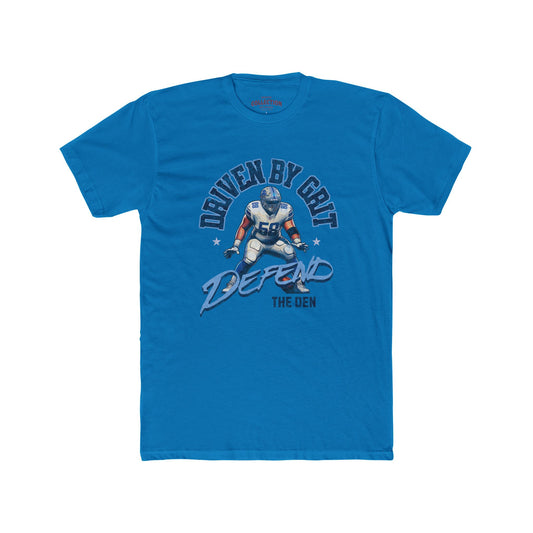 Defend the Den “Driven by Grit” O-Lineman Tee – Detroit Lions Inspired