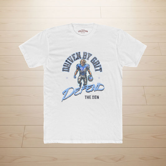Defend the Den “The General” Linebacker Tee – Detroit Lions Inspired
