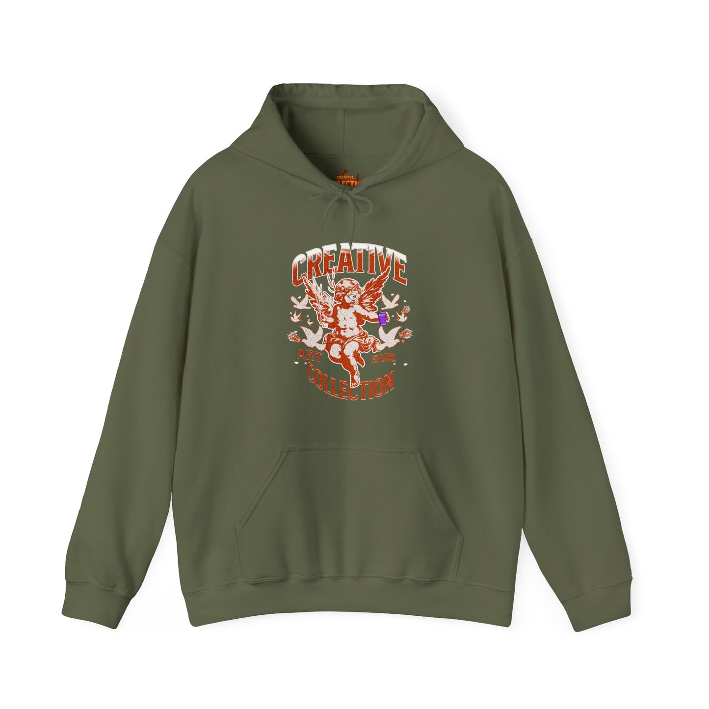 The 'Atelier' Cherub Hoodie — Vintage Renaissance Graphic Sweatshirt