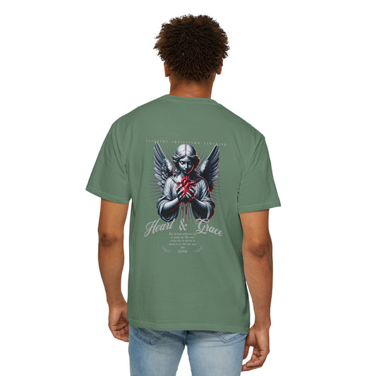 Vintage angel art tee in urban streetwear style
